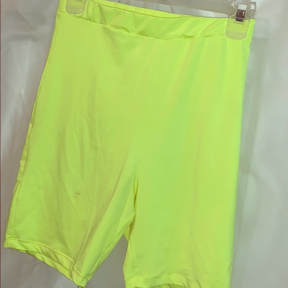 High waisted biker shorts